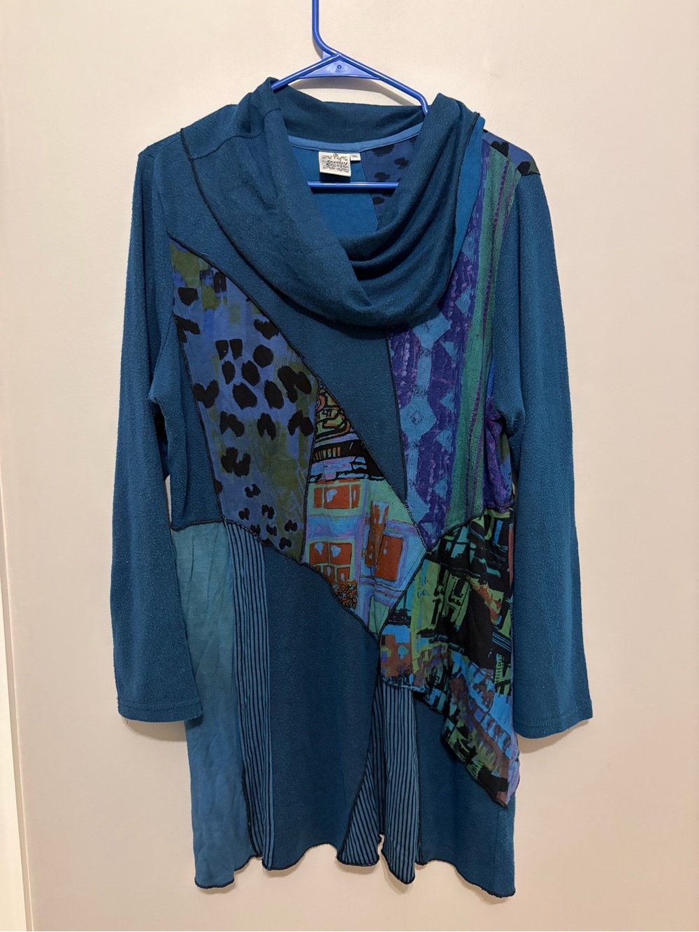 Parsley and Sage Tunic Cowl Neck